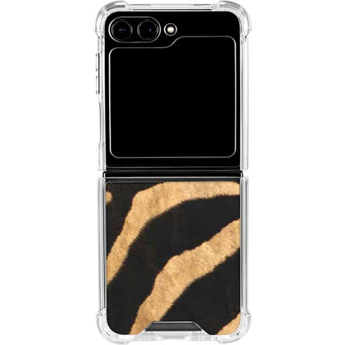 Zebra Galaxy Z Flip6 Clear Case