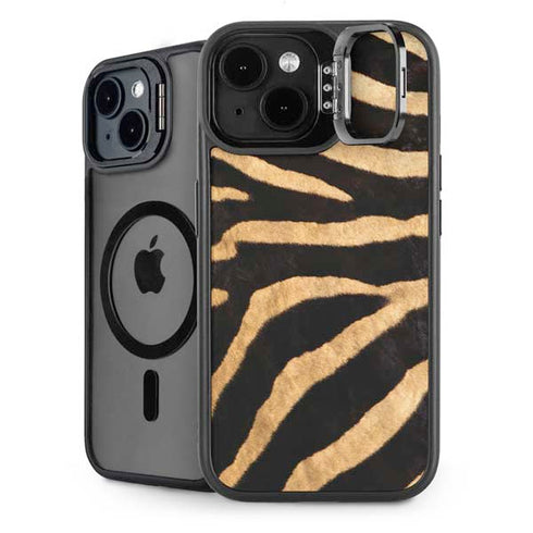 Zebra iPhone 15 Kickstand Case