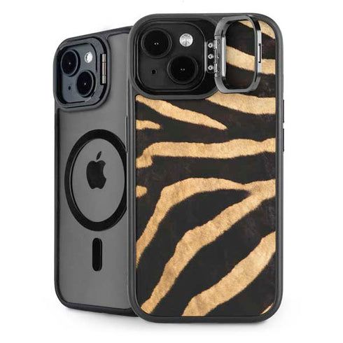 Zebra iPhone 15 Plus Kickstand Case