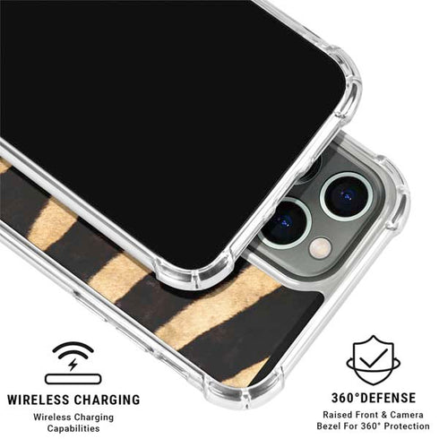 Zebra iPhone 16 Pro Max Clear Case
