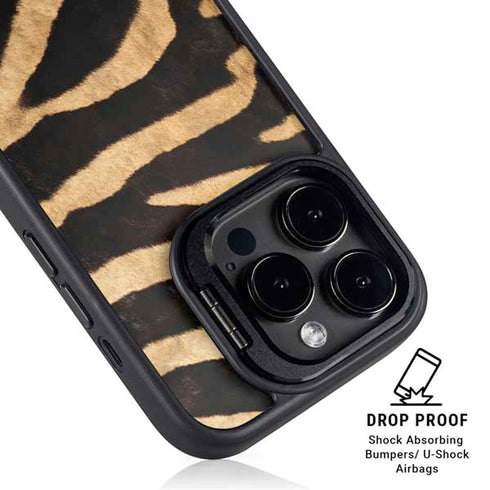 Zebra iPhone 16 Pro Max Kickstand Case