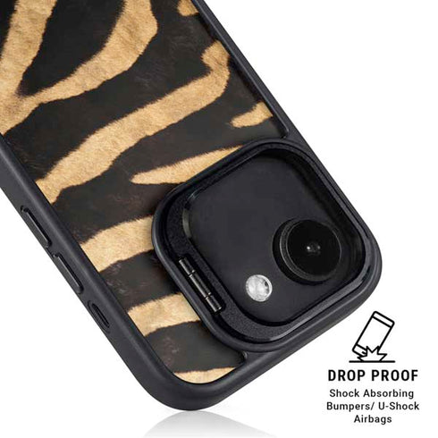Zebra iPhone 16e Kickstand Case