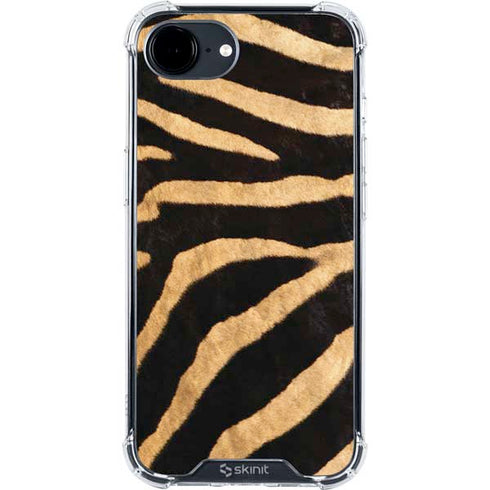Zebra iPhone 16e Clear Case