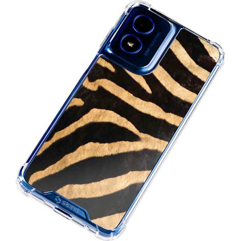Zebra Moto G 5G (2024) Clear Case
