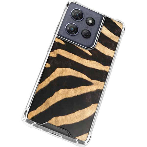 Zebra Moto G Power 5G (2025) Clear Case