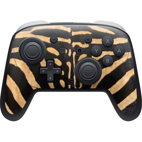 Zebra Nintendo Switch 2 (2025) Pro Controller Skin