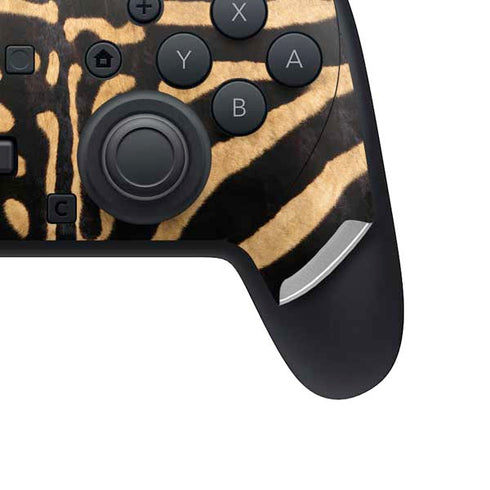 Zebra Nintendo Switch 2 (2025) Pro Controller Skin