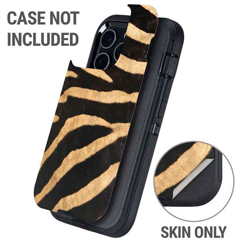 Zebra Otterbox Defender iPhone Skin