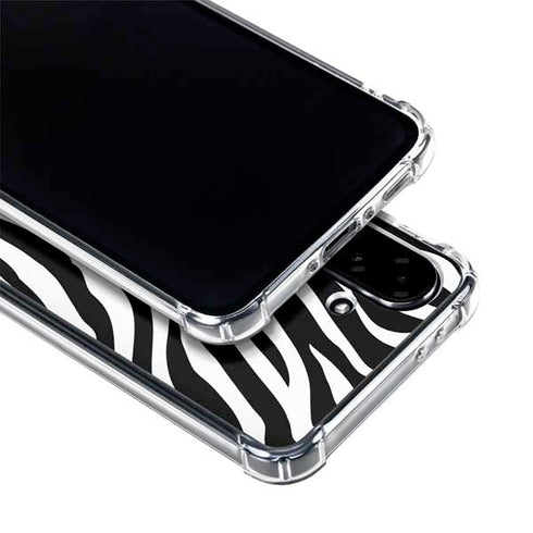 Zebra Print Galaxy A36 5G Clear Case
