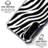 Zebra Print Galaxy A36 5G Clear Case