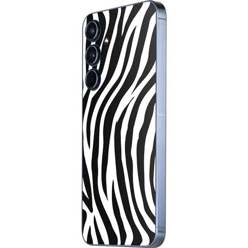 Zebra Print Galaxy A55 5G Skin