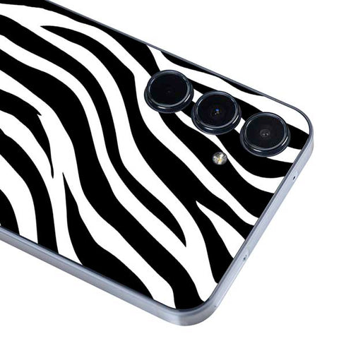 Zebra Print Galaxy A55 5G Skin