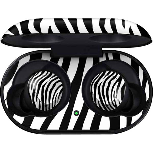 Zebra Print Galaxy Buds Skin