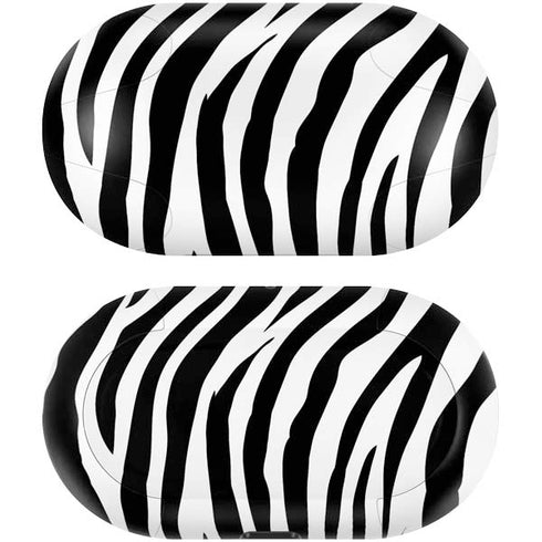 Zebra Print Galaxy Buds Skin