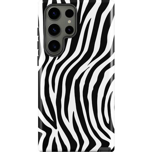 Zebra Print Galaxy S23 Ultra Pro Case