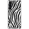 Zebra Print Galaxy S24 FE Clear Case