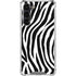 Zebra Print Galaxy S24 FE Clear Case
