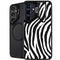 Zebra Print Galaxy S24 FE Kickstand Case