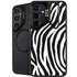 Zebra Print Galaxy S24 FE Kickstand Case