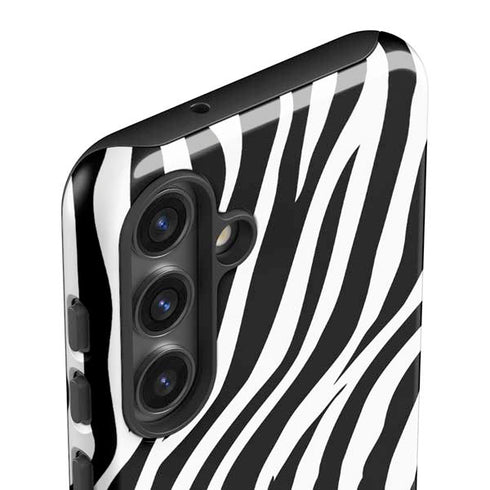 Zebra Print Galaxy S25 Impact Case