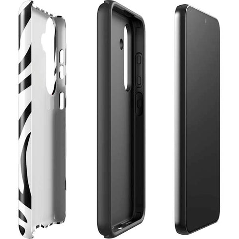 Zebra Print Galaxy S25 Impact Case