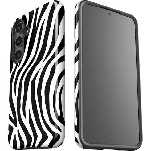 Zebra Print Galaxy S25 Impact Case