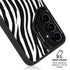 Zebra Print Galaxy S25 Kickstand Case