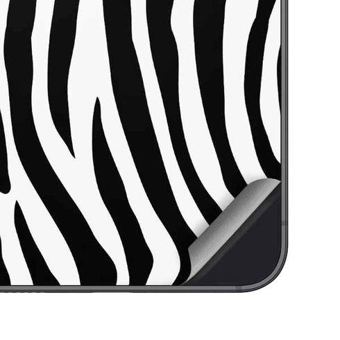 Zebra Print Galaxy S25 Plus Skin
