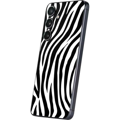 Zebra Print Galaxy S24 Skin