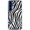 Zebra Print Galaxy S25 Clear Case