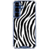 Zebra Print Galaxy S25 Plus Clear Case