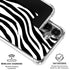 Zebra Print Galaxy S26 Clear Case