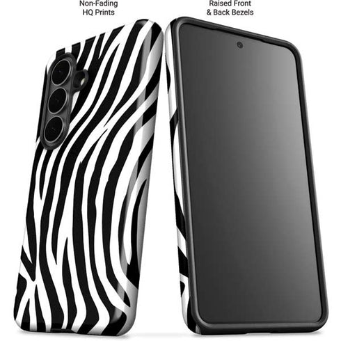 Zebra Print Galaxy S26 Plus Impact Case