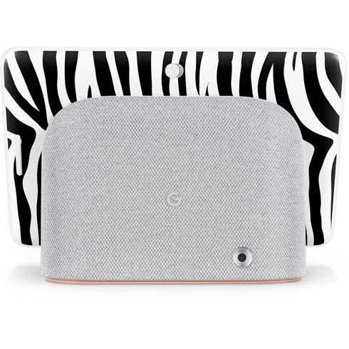 Zebra Print Google Home Hub Skin