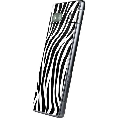 Zebra Print Google Pixel 7a Skin
