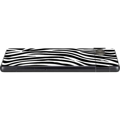 Zebra Print Google Pixel 7a Skin