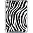Zebra Print iPad 11th Gen (2025) Clear Case