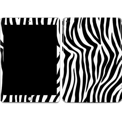 Zebra Print Apple iPad Skin