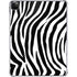 Zebra Print iPad Pro 11in (2024) Clear Case