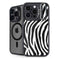 Zebra Print iPhone 13 Pro Max Kickstand Case
