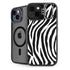 Zebra Print iPhone 14 Plus Kickstand Case
