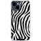 Zebra Print iPhone 15 Clear Case