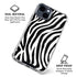 Zebra Print iPhone 15 Clear Case