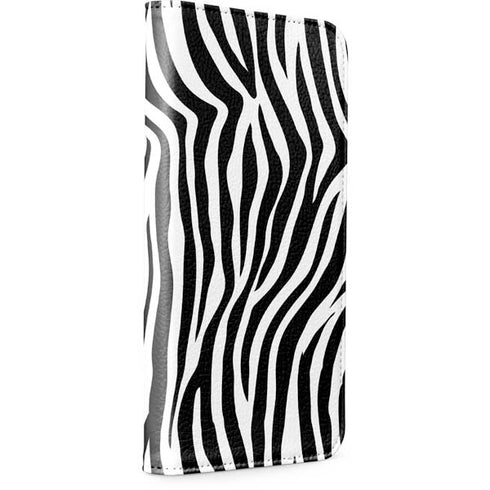Zebra Print iPhone 15 Folio Case