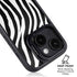 Zebra Print iPhone 15 Plus Kickstand Case