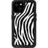 Zebra Print iPhone 15 Plus Waterproof Case