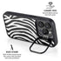 Zebra Print iPhone 15 Pro Kickstand Case