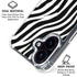 Zebra Print iPhone 16 Clear Case