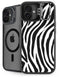 Zebra Print iPhone 16 Plus Kickstand Case