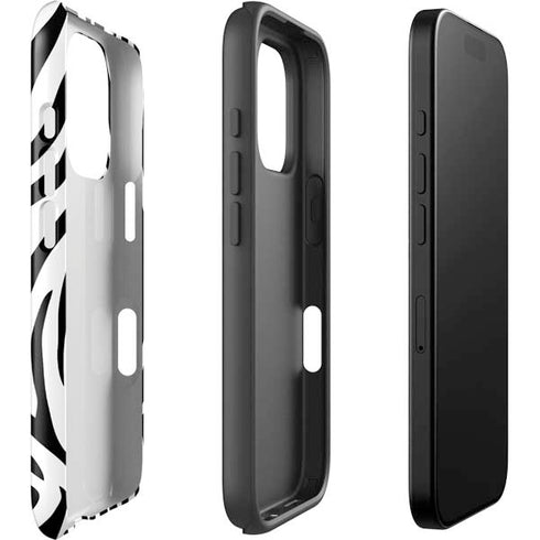 Zebra Print iPhone 16 Pro Impact Case